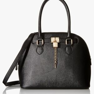 Aldo Frata Dome Satchel w/Chain Key